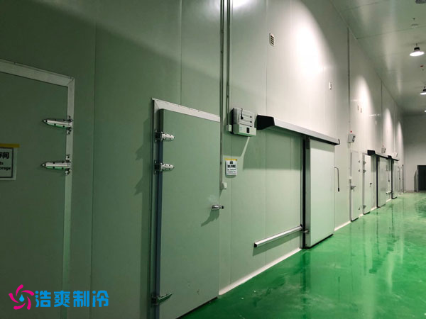 100噸香菜保鮮冷庫安裝成本是多少？_浩爽制冷