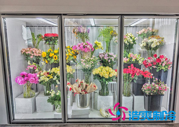 花店冷庫適合風(fēng)冷還是直冷？-浩爽制冷